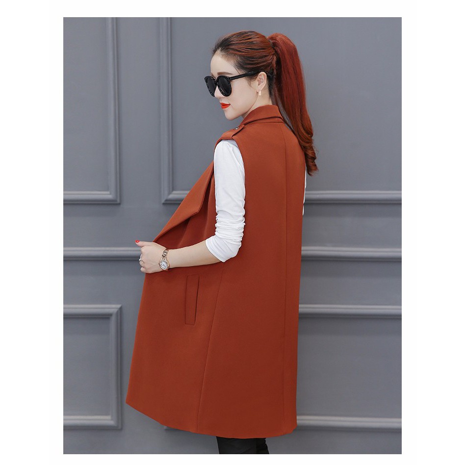 ÁO VEST GHILE NỮ DÁNG DÀI CAO CẤP 👄FREESHIP👄 Giảm ngay 50k khi nhập [THOITRANGNU] Thời Trang Nữ Công Sở Thiết Kế Cao Cấp | BigBuy360 - bigbuy360.vn