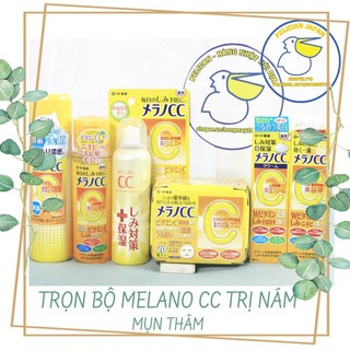 TRỌN BỘ MELANO CC ROHTO- HÀNG NHẬT NỘI ĐỊA