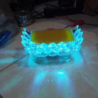 Chân Đế pha lê để tượng quan âm ( 7 màu )