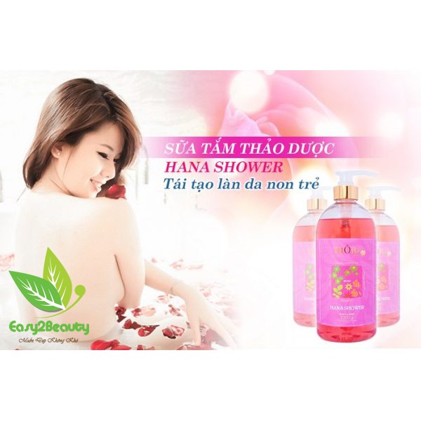 [CHÍNH HÃNG] Sữa tắm hoa hồng Riori Gel Rose 1 LÍT