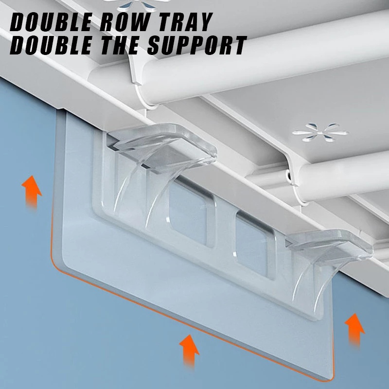 Móc Kẹp Cố Định Bằng Nhựa Tự Dính Không Cần Khoan Lỗ