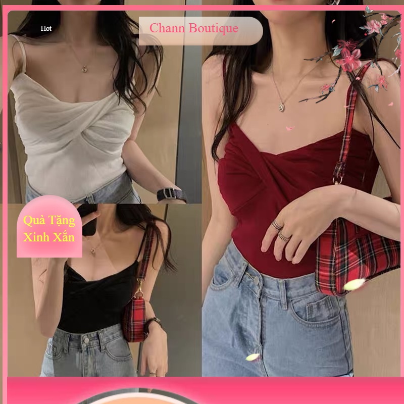 ÁO HAI DÂY NỮ XOẮN NGỰC