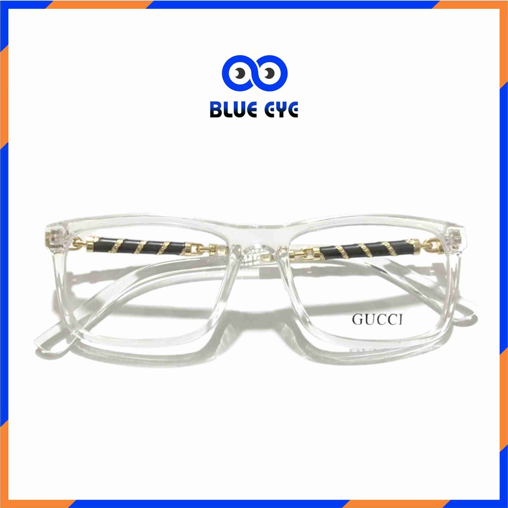 Gọng kính gucci mắt vuông thời trang nam nữ