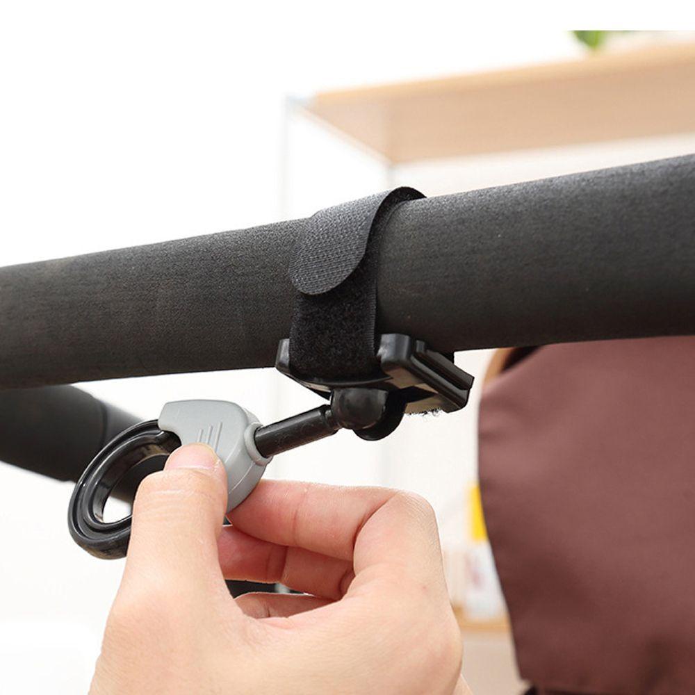 Móc Treo Đồ Gắn Xe Đẩy Em Bé Xoay 360 Độ Đa Năng Tiện Dụng