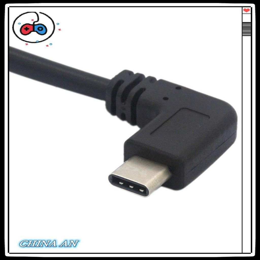⚡Hot sản phẩm/Type C to Micro USB Cable 90 Degree Micro 5 Pin Male to USB C Male Extension