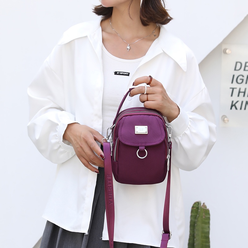 Túi Đeo Chéo Đựng Điện Thoại Phong Cách Mới Cho Nữ