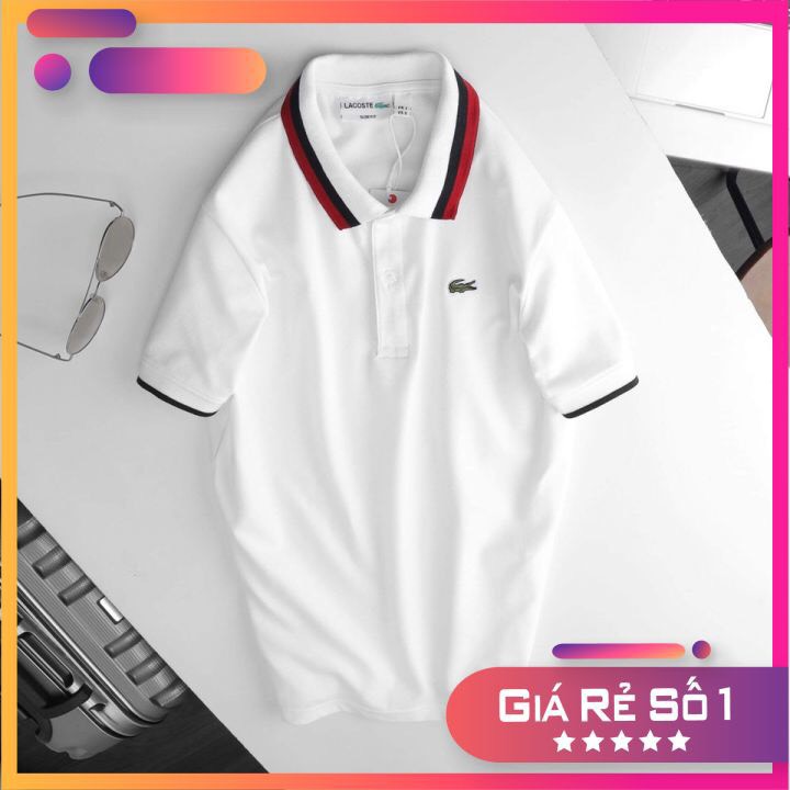 Áo POLO nam -áo thun tay ngắn bẻ cổ chất cá Sấu cotton 100%