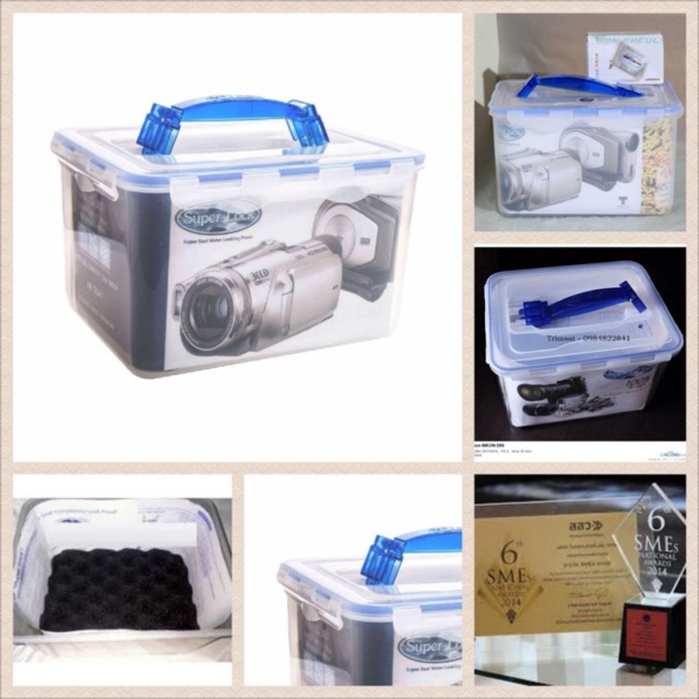 HỘP CHỐNG ẨM 8.4L THAILAN CHO MÁY ẢNH ,ĐỒ ĐIỆN TỬ