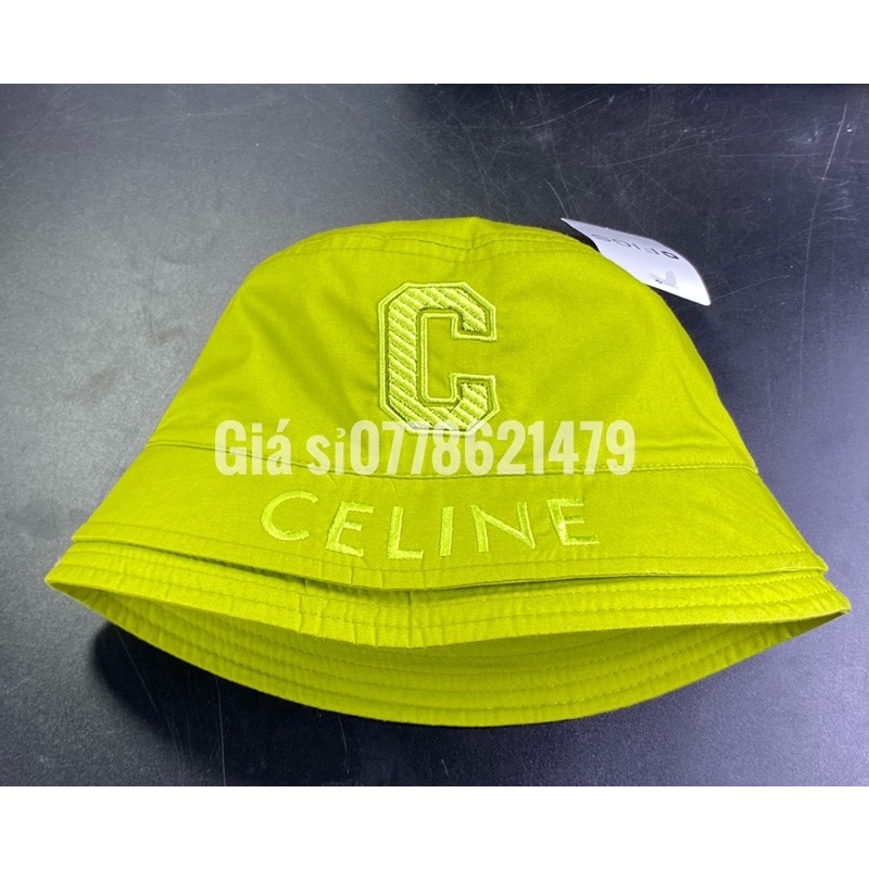 mũ cụp 2 tầng hàn quốc - nón vành bucket nữ thêu chữ HQ vnxk thời trang nữ