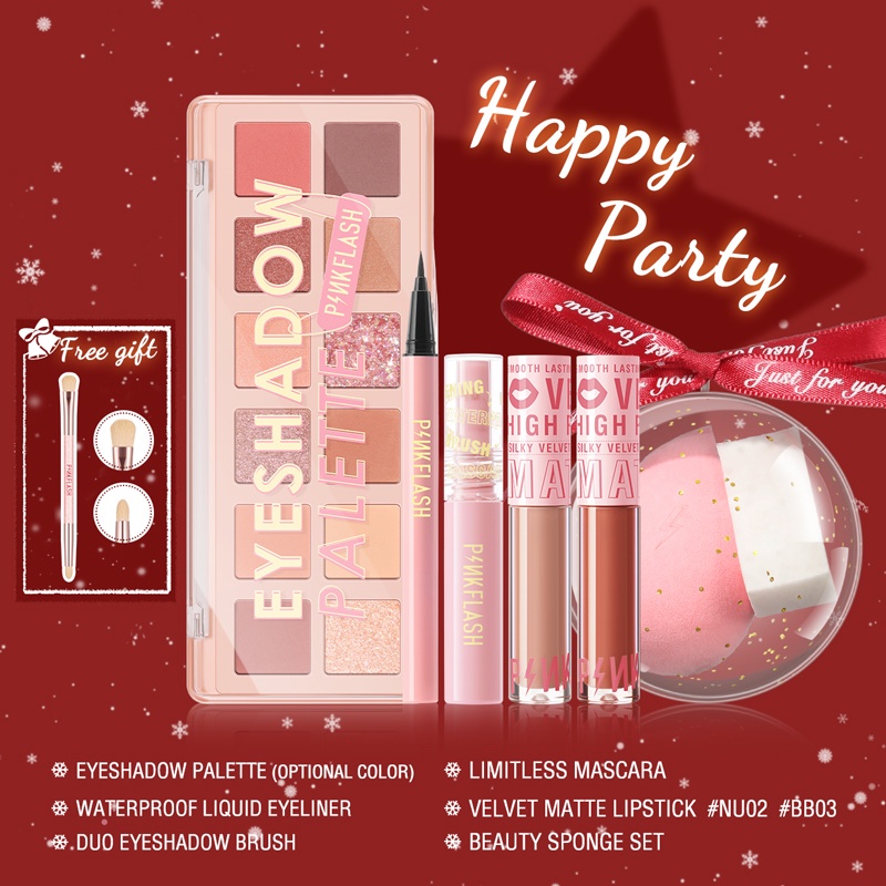 Set 6 Mỹ Phẩm Trang Điểm PINKFLASH Đa Năng Tiện Dụng