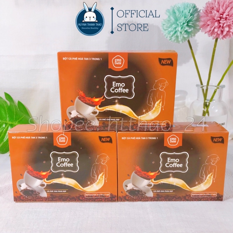 Combo 3 Hộp Cà Phê EMOSLIM (BEST SELLER)