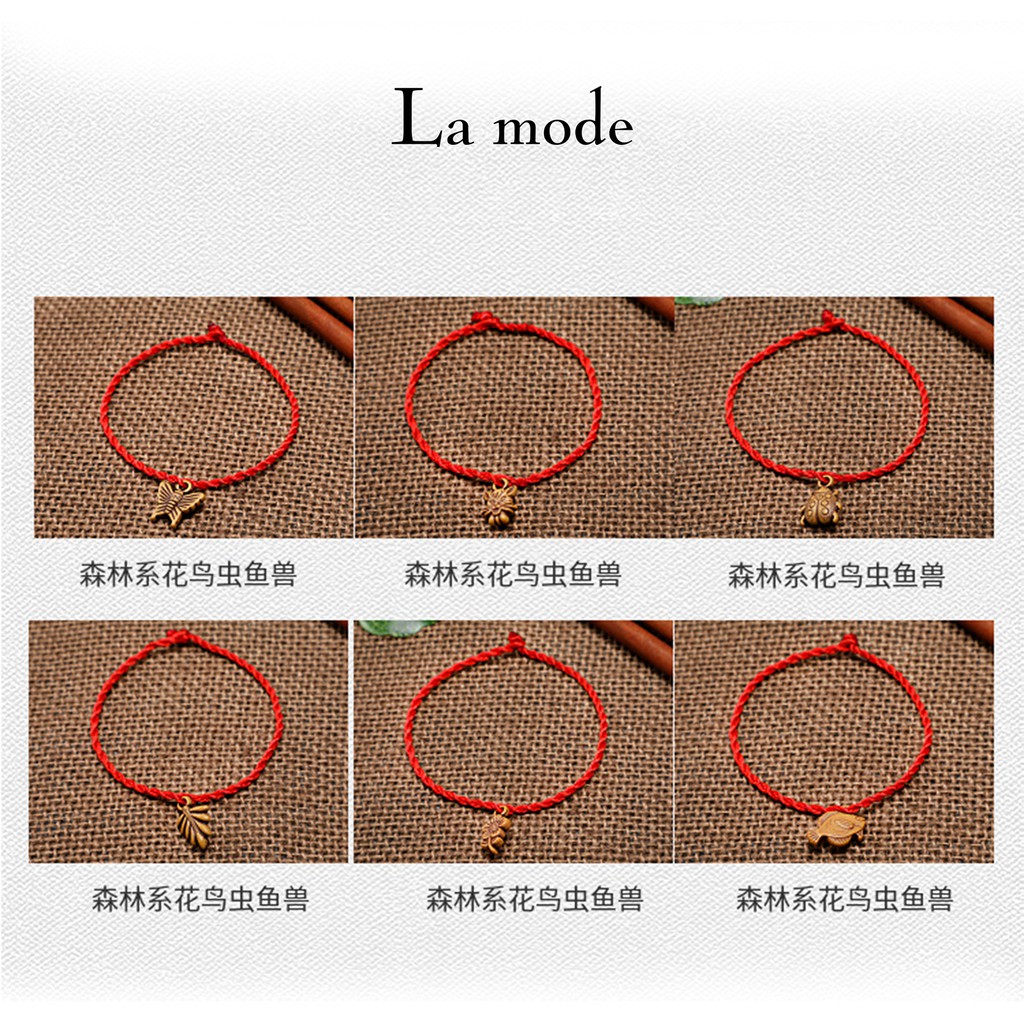 Vòng Tay Chỉ Đỏ Tây Tạng May Mắn - La mode | BigBuy360 - bigbuy360.vn