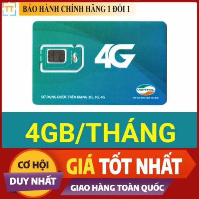 HN1210  shopcaugiay Sim Dcom 4G Viettel D500 Trọn Gói 1 Năm Dùng Mạng Miễn Phí