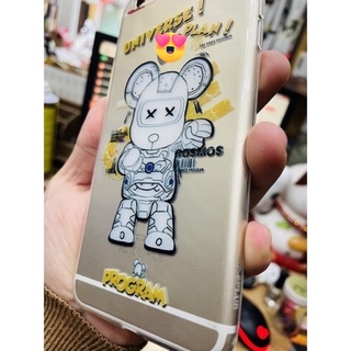 Ốp lưng silicon Gấu ProGram cho iPhone 6 đến 13 pro max
