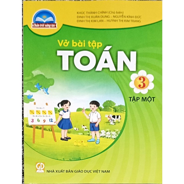 Bài tập Toán lớp 3 tập 1 và bút chì 2b