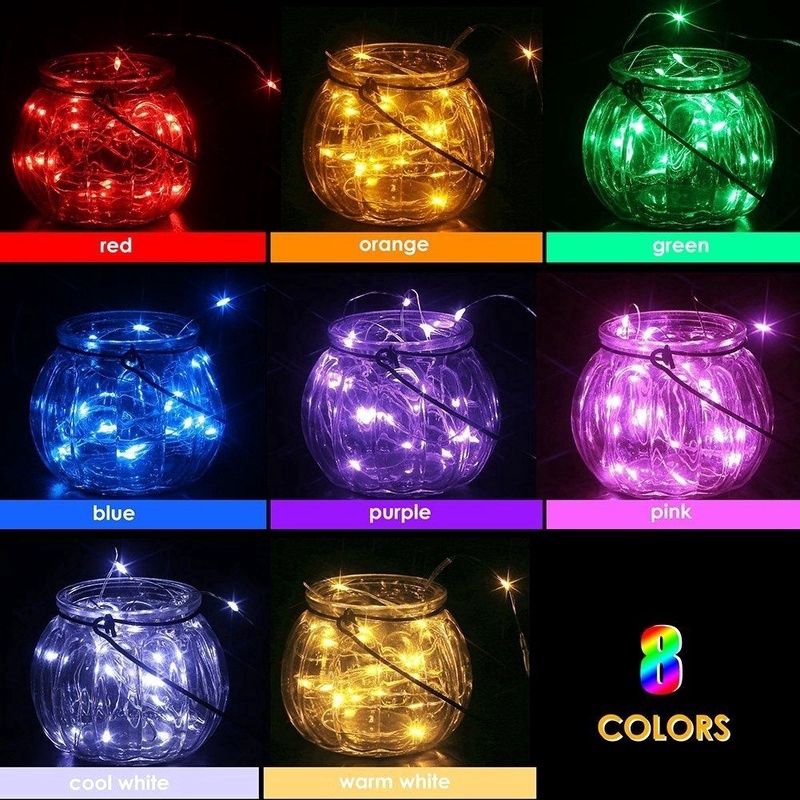 Lights LED Starry Lights Fairy Holiday Light Copper LED Strings