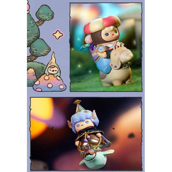 Popmart PUCKY What Are The Elves Doing Series Liên Kết Cơ Bản