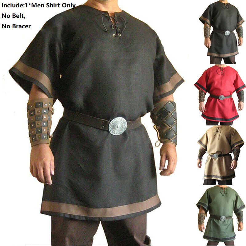 Áo Thun Ngắn Tay Hóa Trang halloween Nhân Vật Phim viking viking viking
