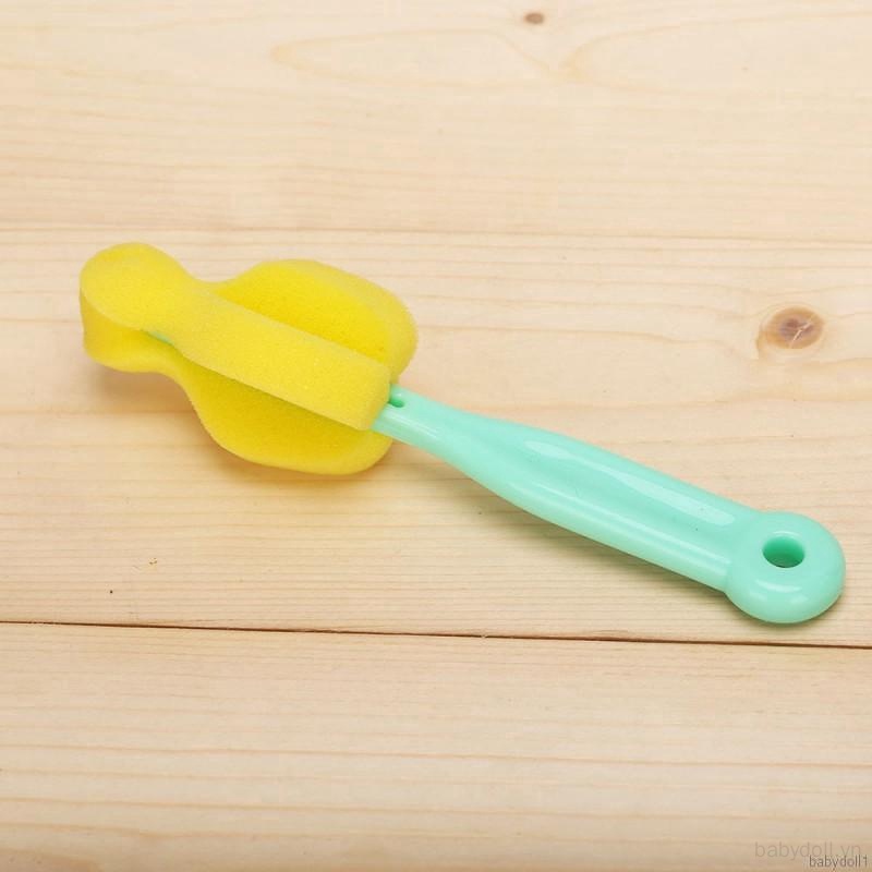 Cọ Vệ Sinh Bình Sữa Em Bé Có Tay Cầm Tiện Lợi