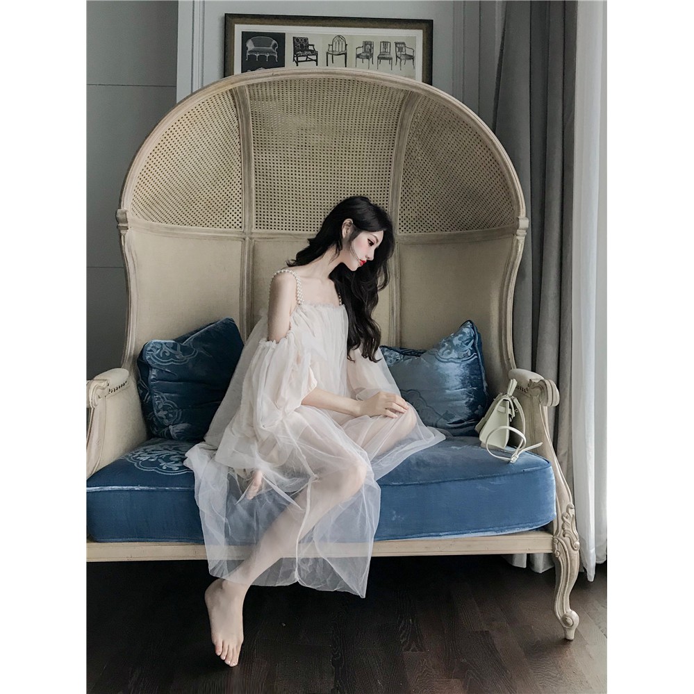 [Mã WAMT1505 giảm 10K đơn 0K] (Sẵn) Váy trễ vai blingbling / Đầm dự tiệc hở vai | BigBuy360 - bigbuy360.vn