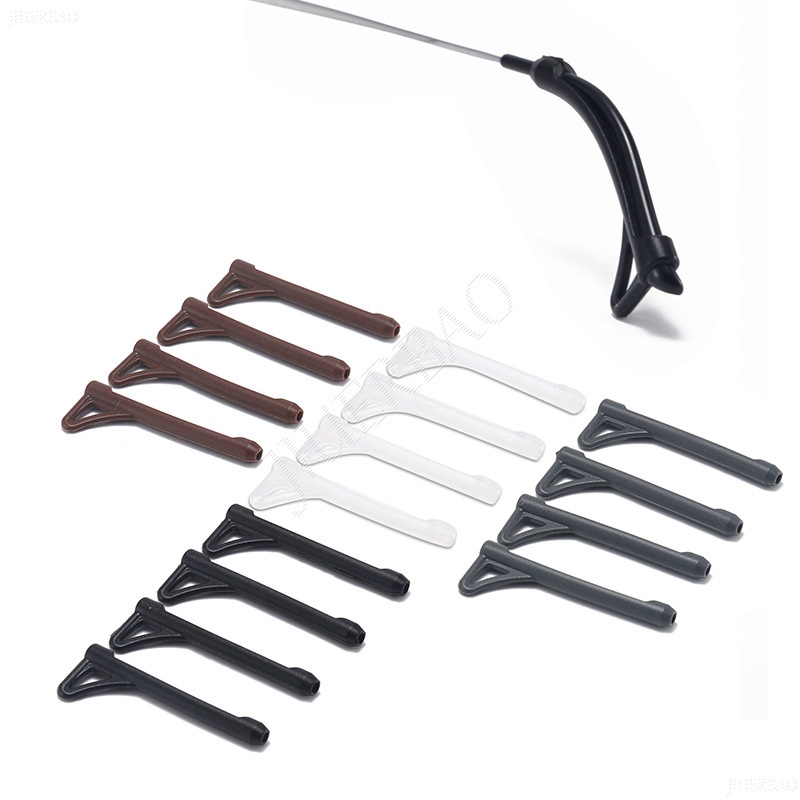 Set Gọng Kính Bằng Silicone Mềm Chống Trượt Và Phụ Kiện Đi Kèm