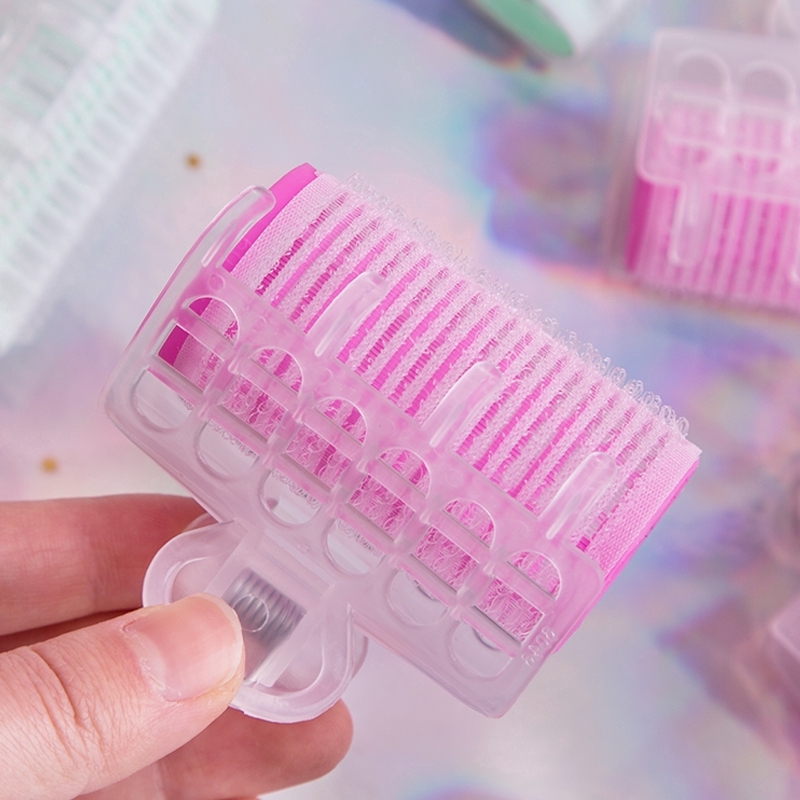 Bộ 3 chiếc lô uốn tóc bằng nhựa tự dính