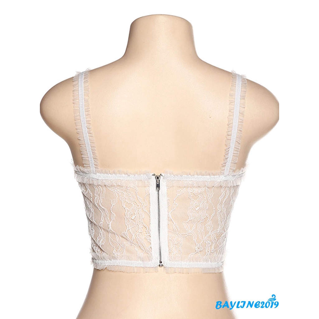 Áo Croptop Hai Dây Thiết Kế Đơn Giản Quyến Rũ Cho Nữ