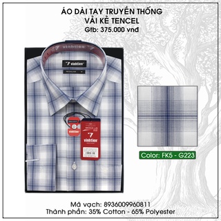 Áo Sơ Mi Dài Tay (Nhiều Màu) Classic Vĩnh Tiến 375