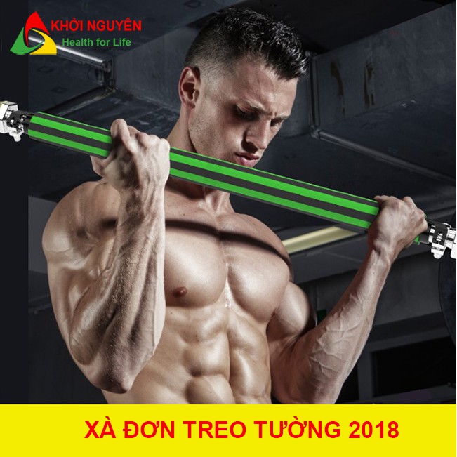 Xà đơn gắn cửa 2018 loại 60-100cm | Xà đơn treo tường Khởi Nguyên