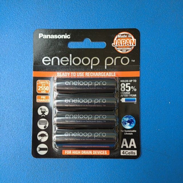 Pin AAA Eneloop 950mah và Eneloop Pro AA 2500 mah