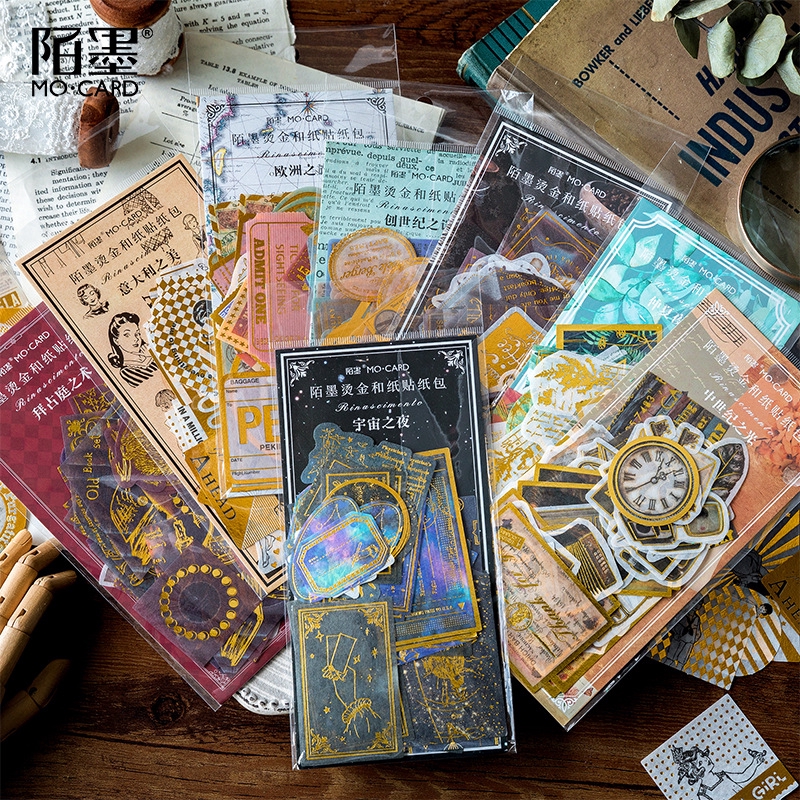 Set 60 Sticker Dán Trang Trí Sổ Lưu Niệm