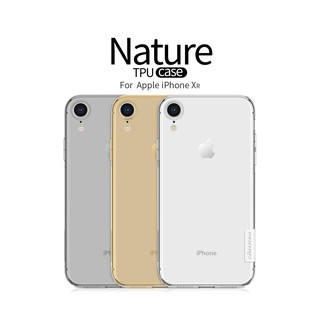 Ốp lưng iPhone XR 6,1 inch dẻo silicone chính hãng Nillkin Nature TPU Case