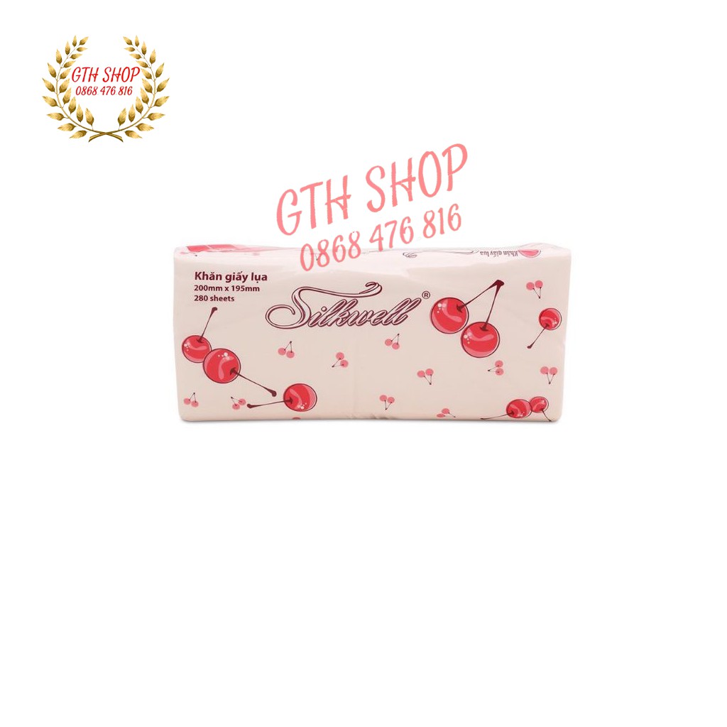 Giấy Ăn Silkwell FREESHIPHàng nhà máy sản xuất đủ tờ đẹp-GTH SHOP-GTH STORES