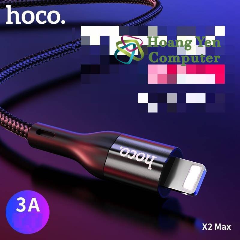 Cáp Sạc Hoco X2 MAX Dây Dù Chông Đứt cho IPtablet táo-BH 3 tháng 1 đổi 1