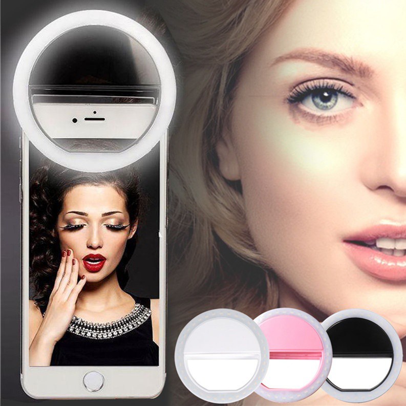 Đèn Led Hỗ Trợ Chụp Ảnh Selfie Cho Iphone Android