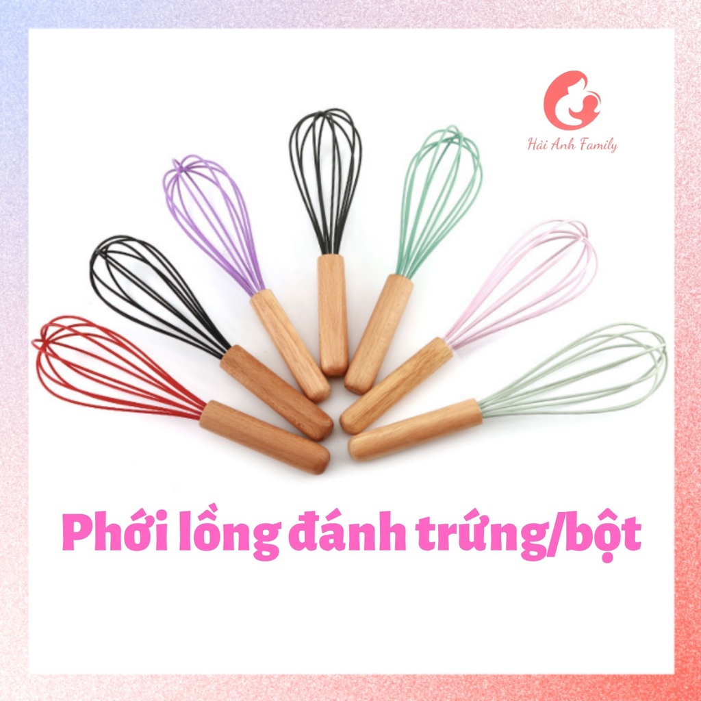 Phới Lồng Silicon Đánh Trứng/Bột Cao Cấp