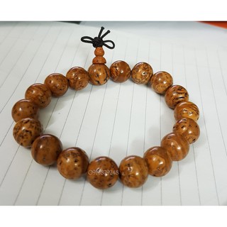 Vòng đeo tay hạt bồ đề tam bảo Nepal 11 li