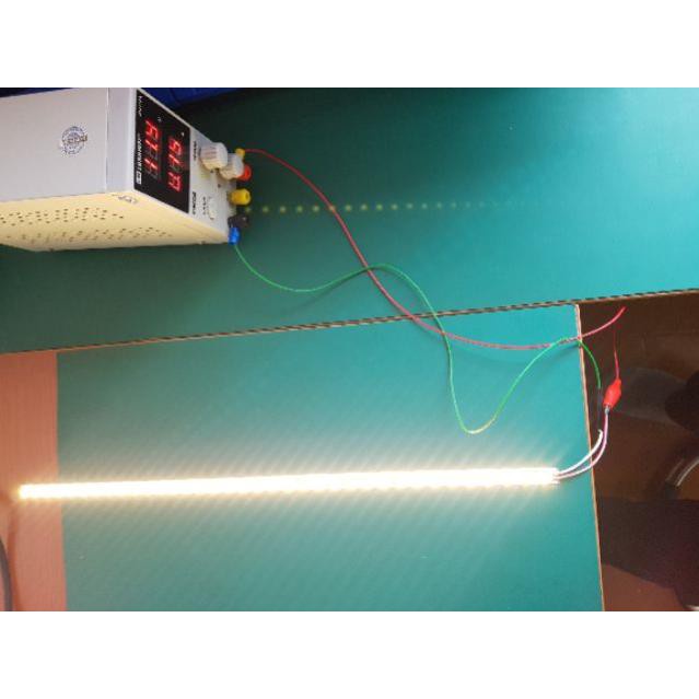 Combo 5 Cây Led Thanh Nhôm 12V dài 1 mét 5050 Màu Trắng - Vàng, Hàng Chất Lượng