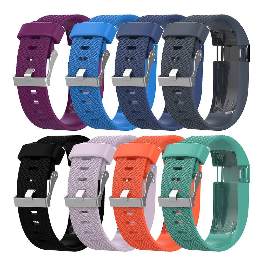 Dây đồng hồ thay thế bằng silicone cho Fitbit Charge HR