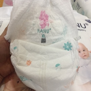 Combo 100m size m giá 365k bỉm quần nanu