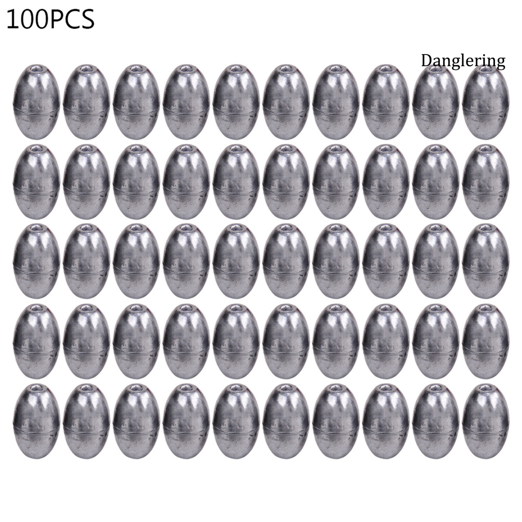 Set 100 chì câu cá chuyên dụng chất lượng cao