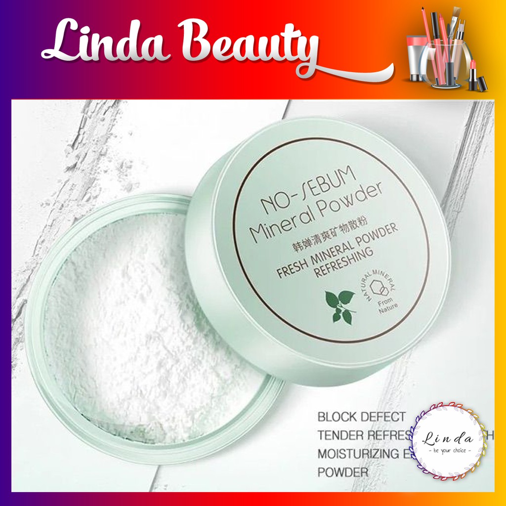 Phấn phủ kiềm dầu dạng bột No Sebum Mineral Powder Rorec của Bioaqua | BigBuy360 - bigbuy360.vn