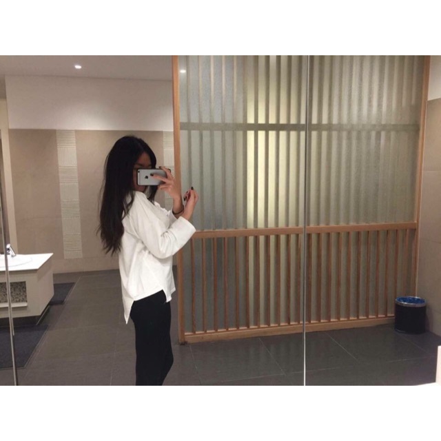 Áo basic sweater nỉ da cá 