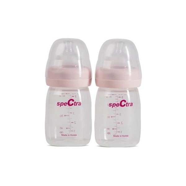 Bình sữa Spectra 160ml có núm ti- made in korea