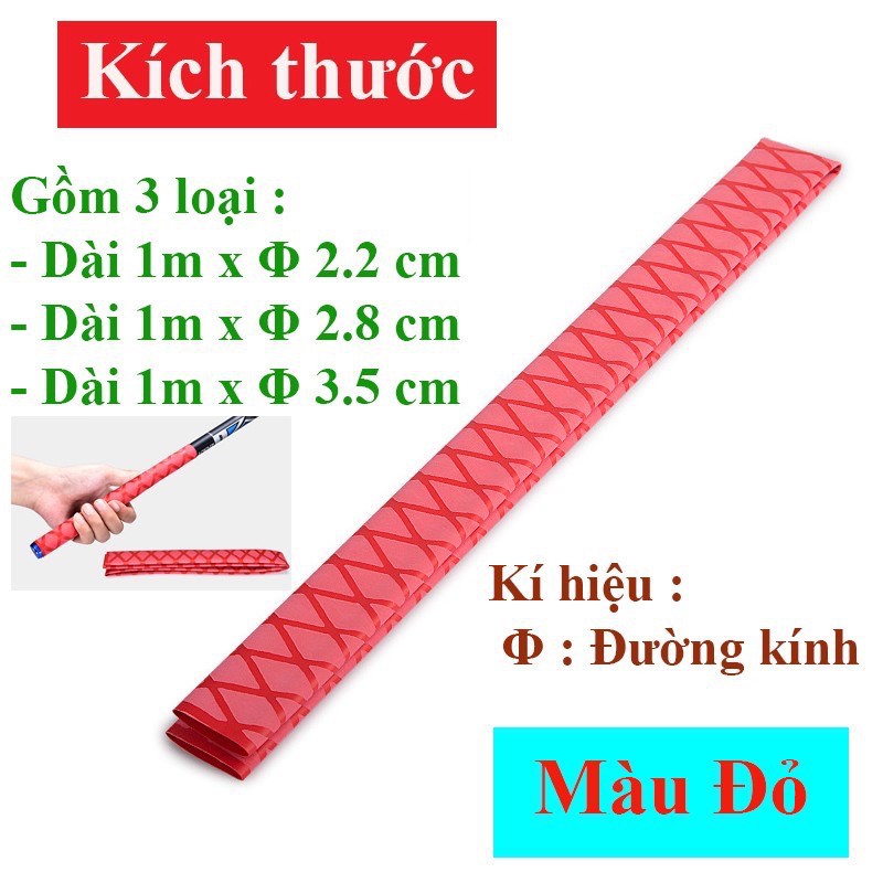 Màng co nhiệt cần câu,bọc cần chống thấm mồ hôi