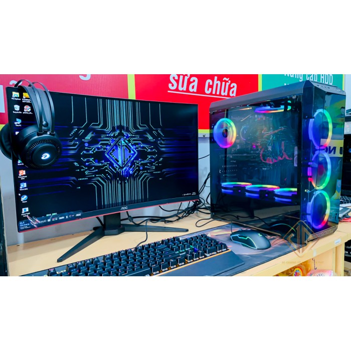 #BỘ PC GAMING ( Core i3 4160, Ram 8GB, SSD 120GB, GTX750ti 2G ) | BigBuy360 - bigbuy360.vn