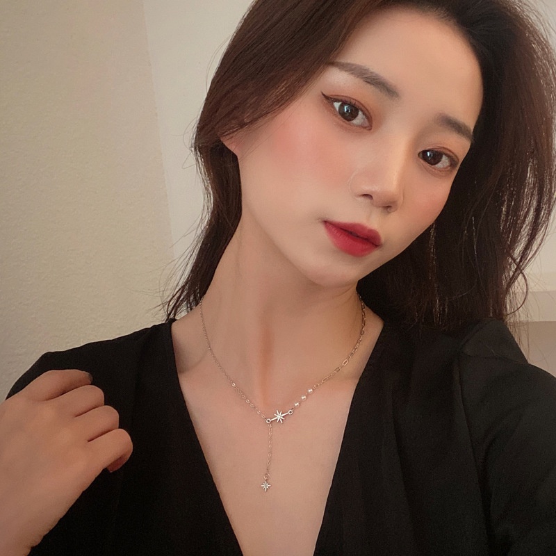 Vòng Cổ Chuỗi Hạt Ngọc Trai Thiết Kế Sáng Tạo 2022