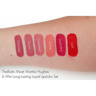 [ Tách set ] TheBalm meet matte hughes mini 