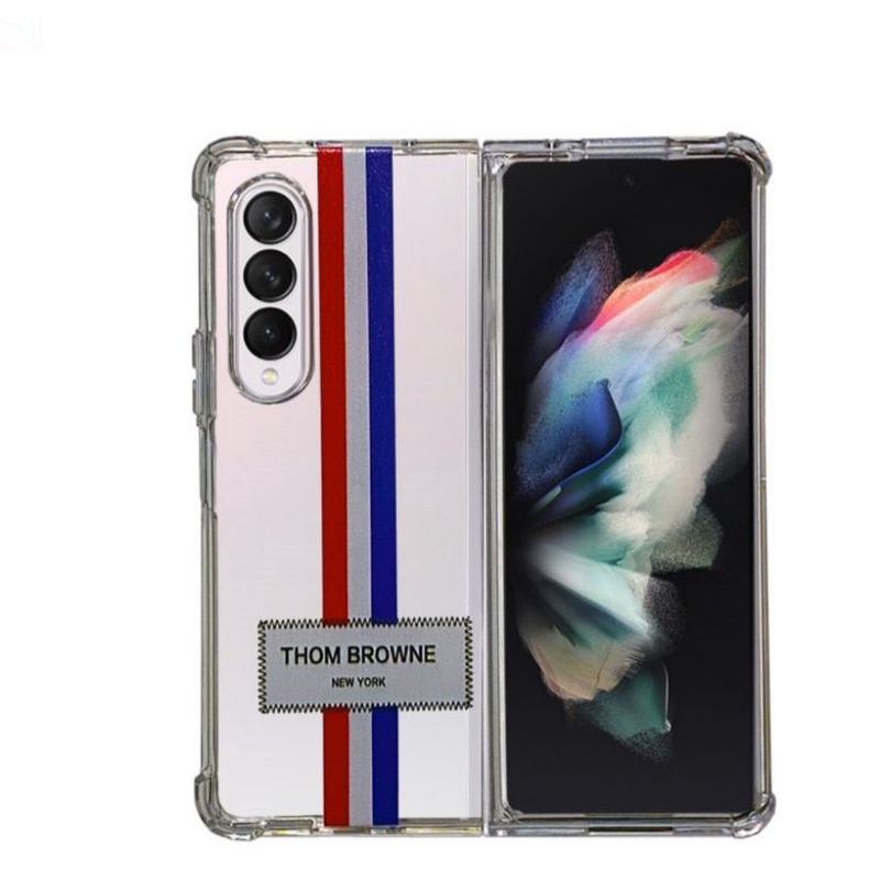Ốp lưng chống sốc Samsung Z FOLD 5 , Z FOLD 4 ,Z Fold 3 , Z Flip 3, Z Fold 3 5G  trong suốt Thom Browne,