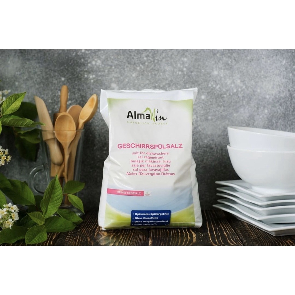 Muối rửa bát hữu cơ Almawin - 2kg